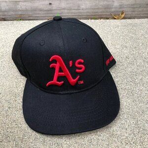 SUCCESS BRANDS Oakland A's Snapback Hat Men's Cal State Easy Bay Promo Cap Black